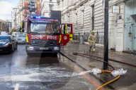 Severe flooding in London after torentail rain last night. 