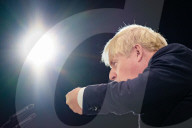 NEWS - Boris Johnson spricht an der Konferenz der Konservativen Partei 2021 in Manchester
