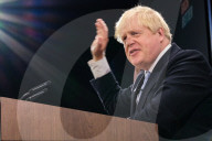 NEWS - Boris Johnson spricht an der Konferenz der Konservativen Partei 2021 in Manchester
