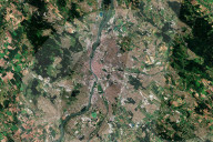 Image of Budapest captured by the Copernicus Sentinel-2 mission.