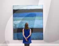 Sotheby's Contemporary Art Sales preview 
at Sotheby's, London