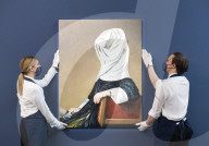 Sotheby's Contemporary Art Sales preview 
at Sotheby's, London