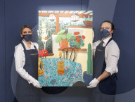 Sotheby's Contemporary Art Sales preview 
at Sotheby's, London