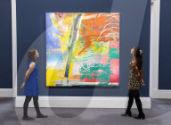 Sotheby's Contemporary Art Sales preview 
at Sotheby's, London