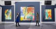 Sotheby's Contemporary Art Sales preview 
at Sotheby's, London