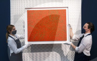 Sotheby's Contemporary Art Sales preview 
at Sotheby's, London