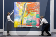Sotheby's Contemporary Art Sales preview 
at Sotheby's, London