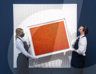 Sotheby's Contemporary Art Sales preview 
at Sotheby's, London