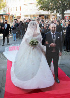 ROYALS -  Kirchliche Trauung von Alexander Fürst zu Schaumburg-Lippe und Mahkameh Navabi in Bückeburg