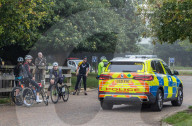 Armed police patrols in Richmond Park after bike mugging.