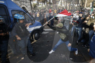 NEWS - Coronavirus: No Green Pass Proteste in Rom