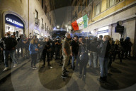 NEWS - Coronavirus: No Green Pass Proteste in Rom