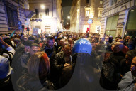 NEWS - Coronavirus: No Green Pass Proteste in Rom