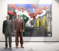 Gilbert & George at Frieze Masters “documenta '82 revisited”
