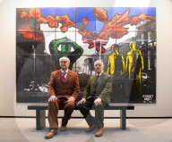 Gilbert & George at Frieze Masters “documenta '82 revisited”