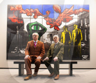 Gilbert & George at Frieze Masters “documenta '82 revisited”