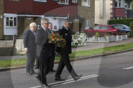 Boris Johnson and Priti Patel pay respects to Sir David Amess