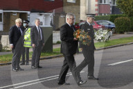 Boris Johnson and Priti Patel pay respects to Sir David Amess