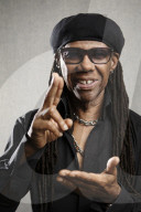 Nile Rogers photographed at Abbey Road Studios, London, UK.