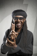 Nile Rogers photographed at Abbey Road Studios, London, UK.