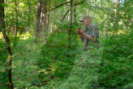 John Rucker and his dogs battle extreme weather, snakes and tough terrain to track turtles as their habitat is increasingly under threat.