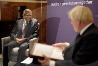 Prime Minister Boris Johnson at the Global Investment Summit