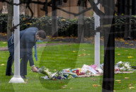 London pays respect to fallen MP Sir David Amess who was fatally stabbed.