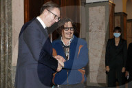 PEOPLE - Johnny Depp trifft Aleksandar Vucic in Belgrad