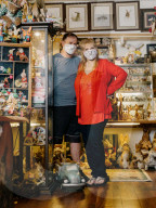 Welcome to my micro museum. Candace Frazee, The Bunny Museum, California.
