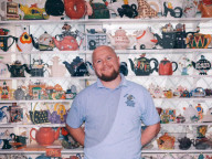 Welcome to my micro museum. Luke Blaze - Teapot Island - Kent.