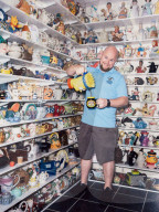 Welcome to my micro museum. Luke Blaze - Teapot Island - Kent.