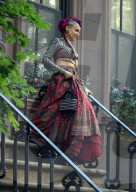 PEOPLE -  Auf dem Filmset von "And Just Like That" in NYC