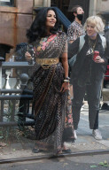 PEOPLE -  Auf dem Filmset von "And Just Like That" in NYC