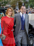 ROYALS - Hochzeit von Prinz Philippos und Nina Flohr in Athen