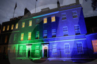 Downing Street lit to mark Northern Ireland Centenary