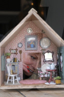 Bird boxes created by stylist and freelance illustrator Theresa Gromski.