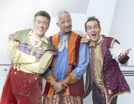 Press photocall for Beauty & The Beast Pantomime at the Ashcroft Theatre.