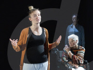 Press photocall Mum by Morgan Lloyd Malcolm at the Soho Theatre.
