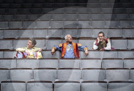 Press photocall for Beauty & The Beast Pantomime at the Ashcroft Theatre.