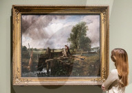 Press photocall for Late Constable at the Royal Academy of Arts, The Gabrielle Jungels-Winkler Galleries in London.
