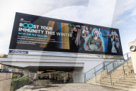 Government Covid booster poster campaign. 
