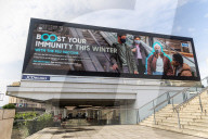 Government Covid booster poster campaign. 