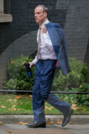 Ministers arriving for cabinet meeting at Downing Street.