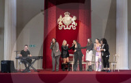 Six The Musical celebrate their global success.
