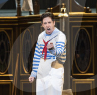 Rehearsal of Gilbert and Sullivan's HMS Pinafore by English National Opera