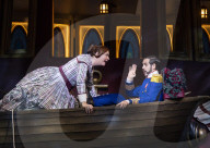 Rehearsal of Gilbert and Sullivan's HMS Pinafore by English National Opera