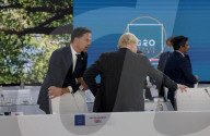 Prime Minister Boris Johnson attends the G20 Summit-Day Two
