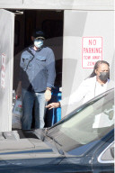 A paint-splattered Hunter Biden breaks cover from his Malibu mansion to load up on arts supplies in Santa Monica.