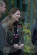 The Duke and Duchess of Cambridge leave Scouts Promise To The Planet campaign.