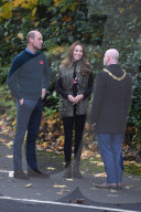 The Duke and Duchess of Cambridge leave Scouts Promise To The Planet campaign.